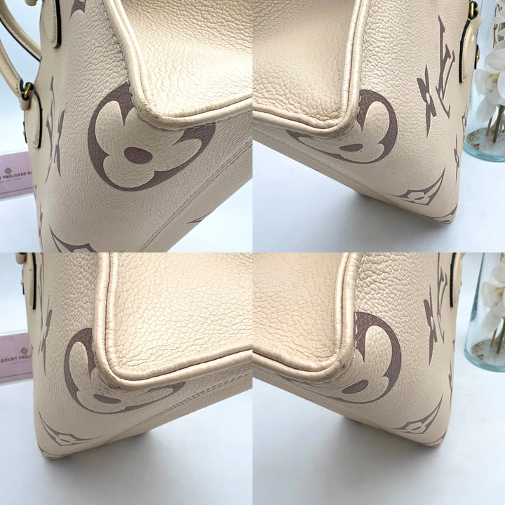 LOUIS VUITTON ON THE GO PM EMPREINTE