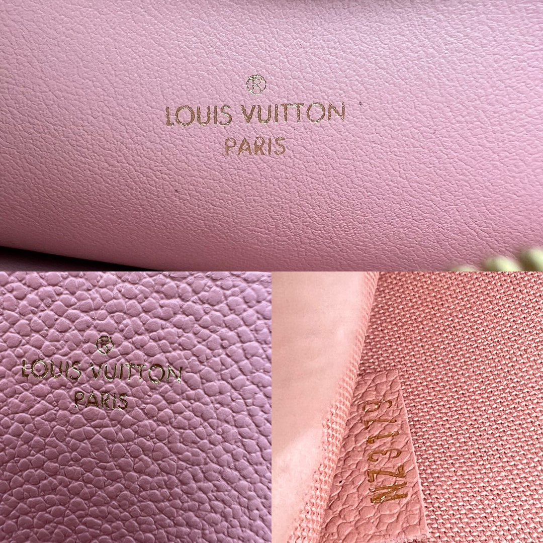 LOUIS VUITTON FELICIE EMPRIENTE LEATHER