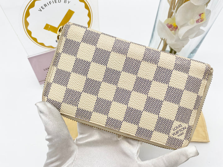 LOUIS VUITTON AZUR ZIP WALLET