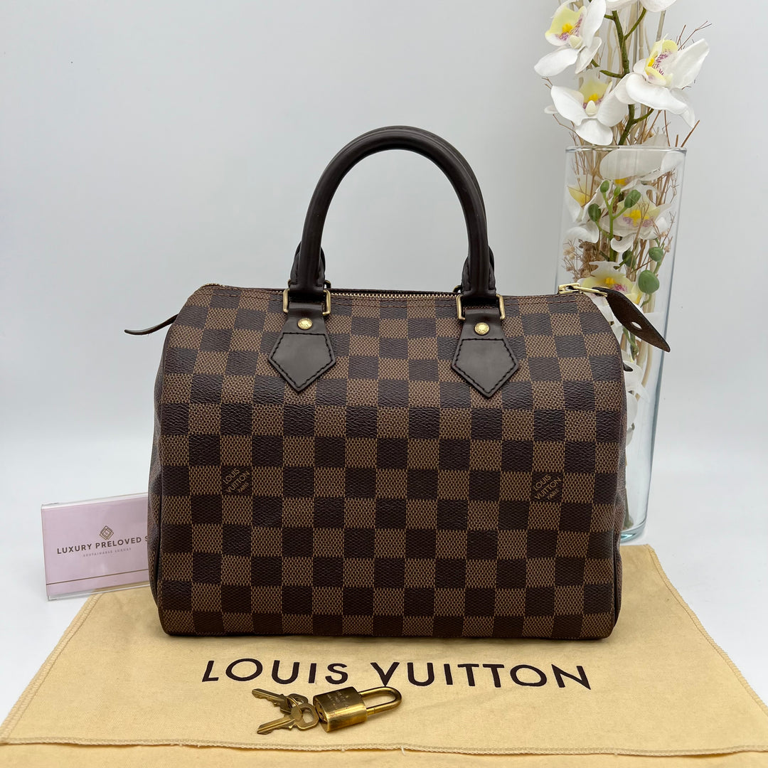 LOUIS VUITTON SPEEDY 25 DAMIER