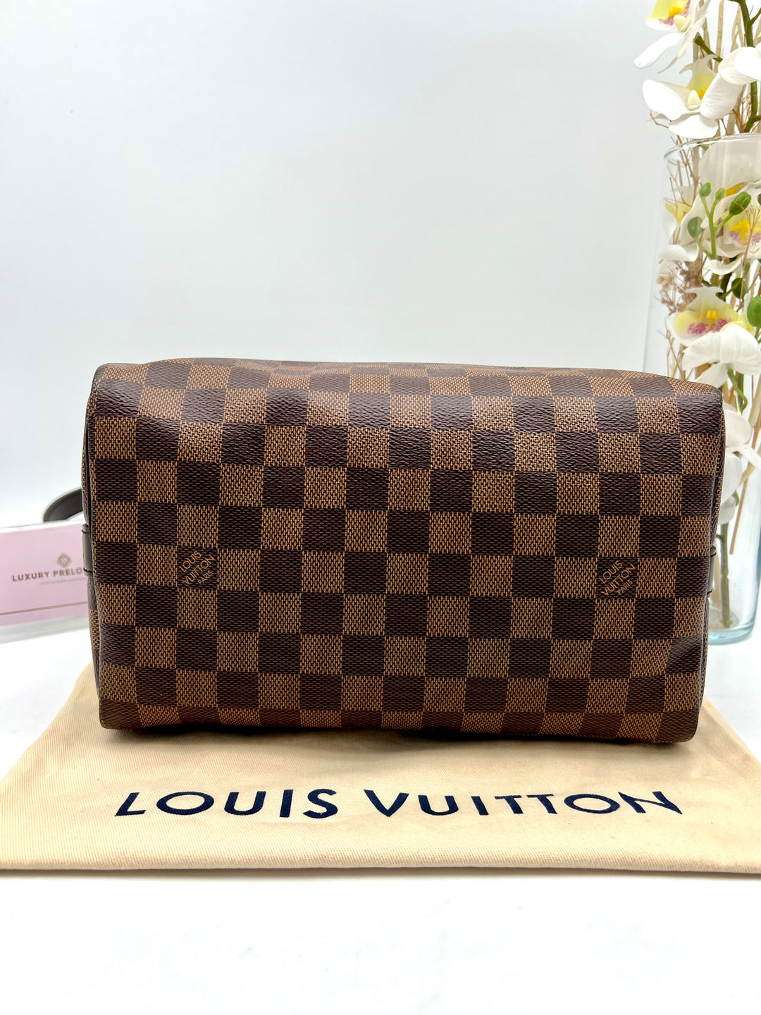 LOUIS VUITTON BANDOULIERE 25 DAMIER EBENE
