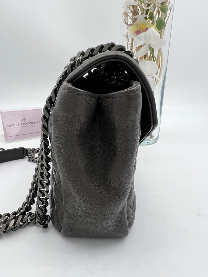 YVES SAINT LAURENT QUILTED ENVELOPE SHW BAG