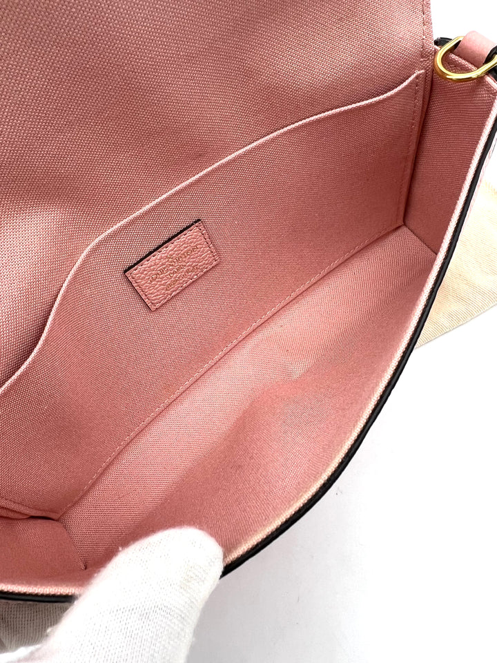 LOUIS VUITTON FELICIE EMPRIENTE LEATHER