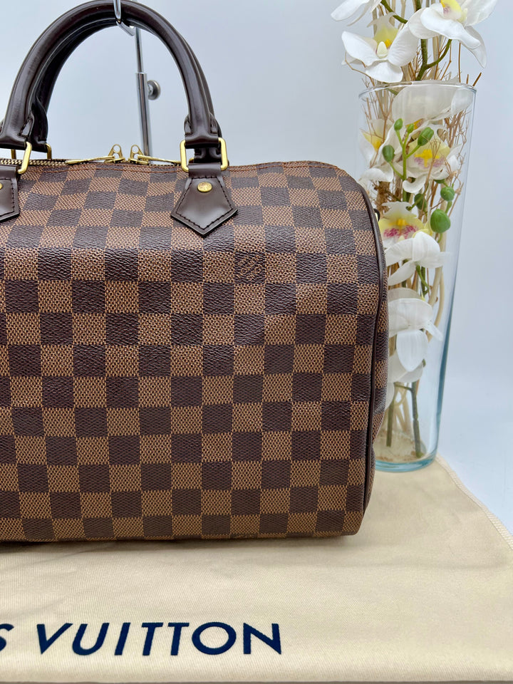 LOUIS VUITTON BANDOULIERE 30 DAMIER EBENE
