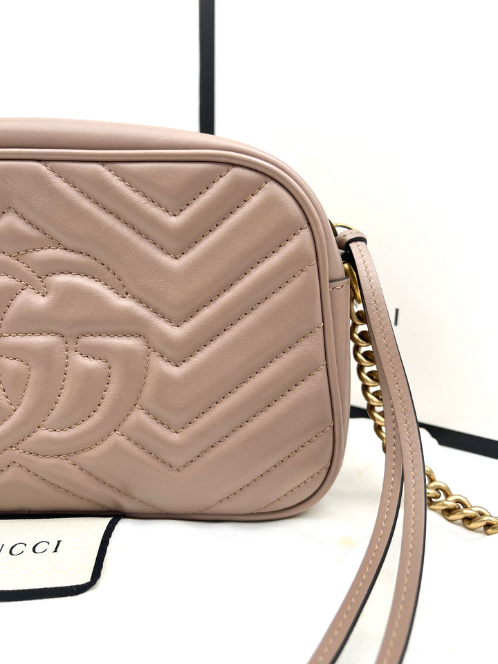 GUCCI MARMONT CAMERA QUILTED SMALL