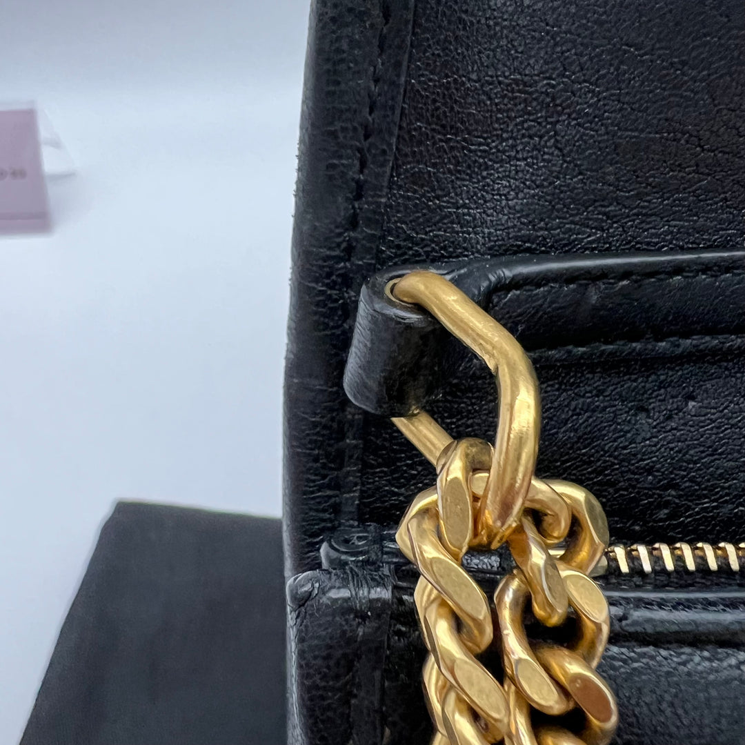 YVES SAINT LAURENT BECKY WALLET ON CHAIN