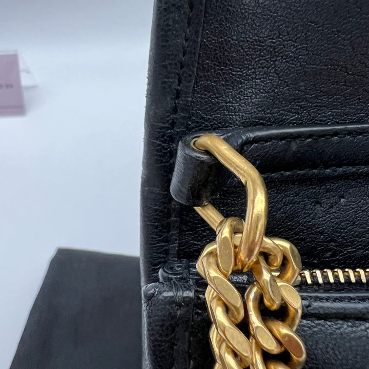 YVES SAINT LAURENT BECKY WALLET ON CHAIN