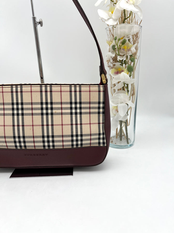 BURBERRY LONDON SHOULDER BAG PVC