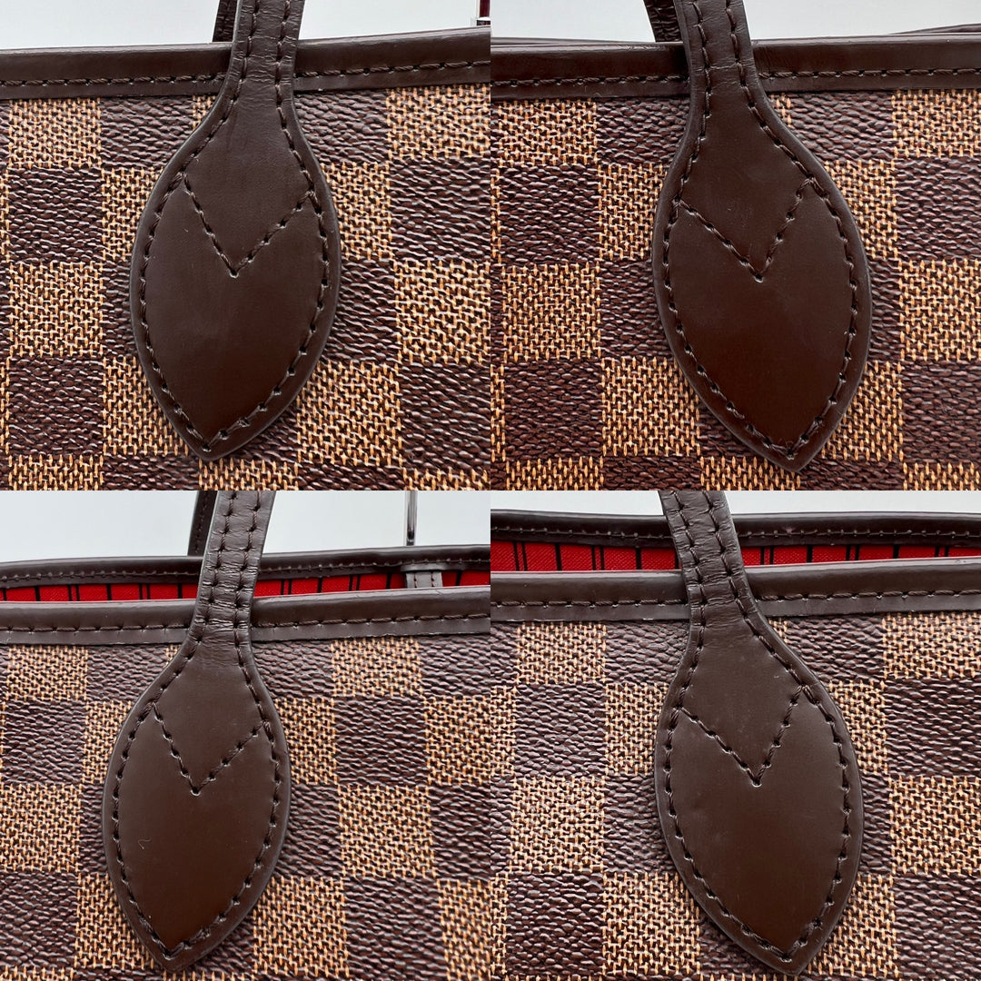 LOUIS VUITTON NEVERFULL MM DAMIER W/ POUCH (RFID)