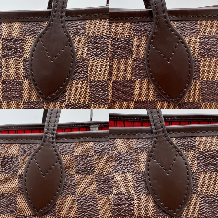 LOUIS VUITTON NEVERFULL MM DAMIER W/ POUCH (RFID)