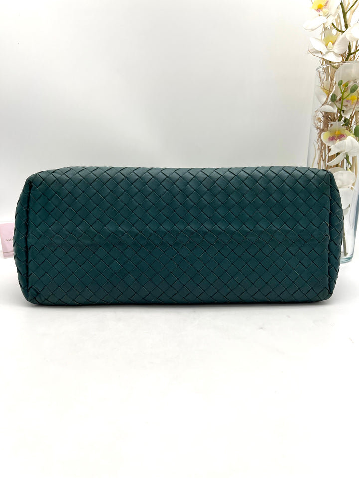 BOTTEGA VENETA INTRECCIATO WOVEN NAPPY SHOULDER BAH