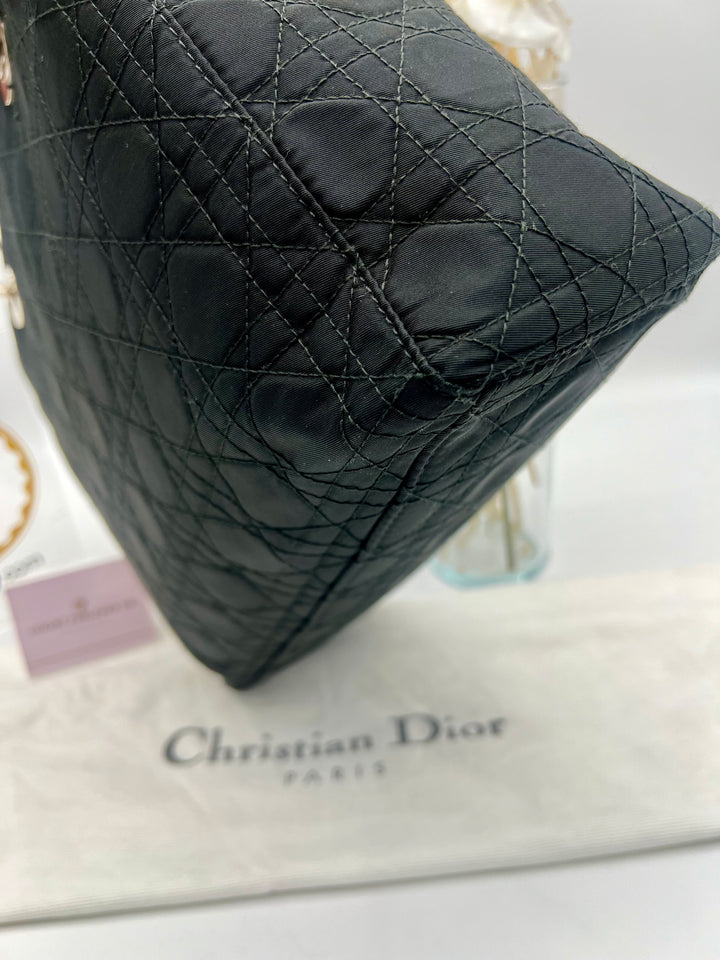 CHRISTIAN DIOR LADY DIOR CANVAS