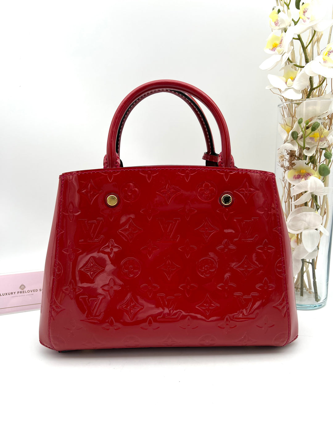 LOUIS VUITTON MONTAIGNE BB VERNIS
