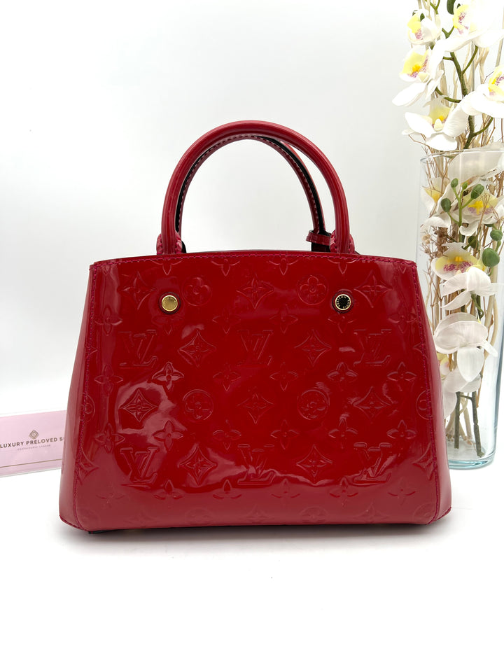 LOUIS VUITTON MONTAIGNE BB VERNIS