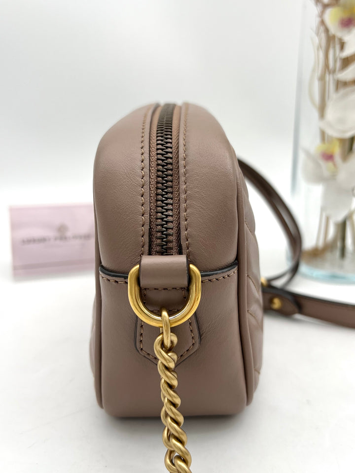 GUCCI MARMONT CAMERA QUILTED MINI