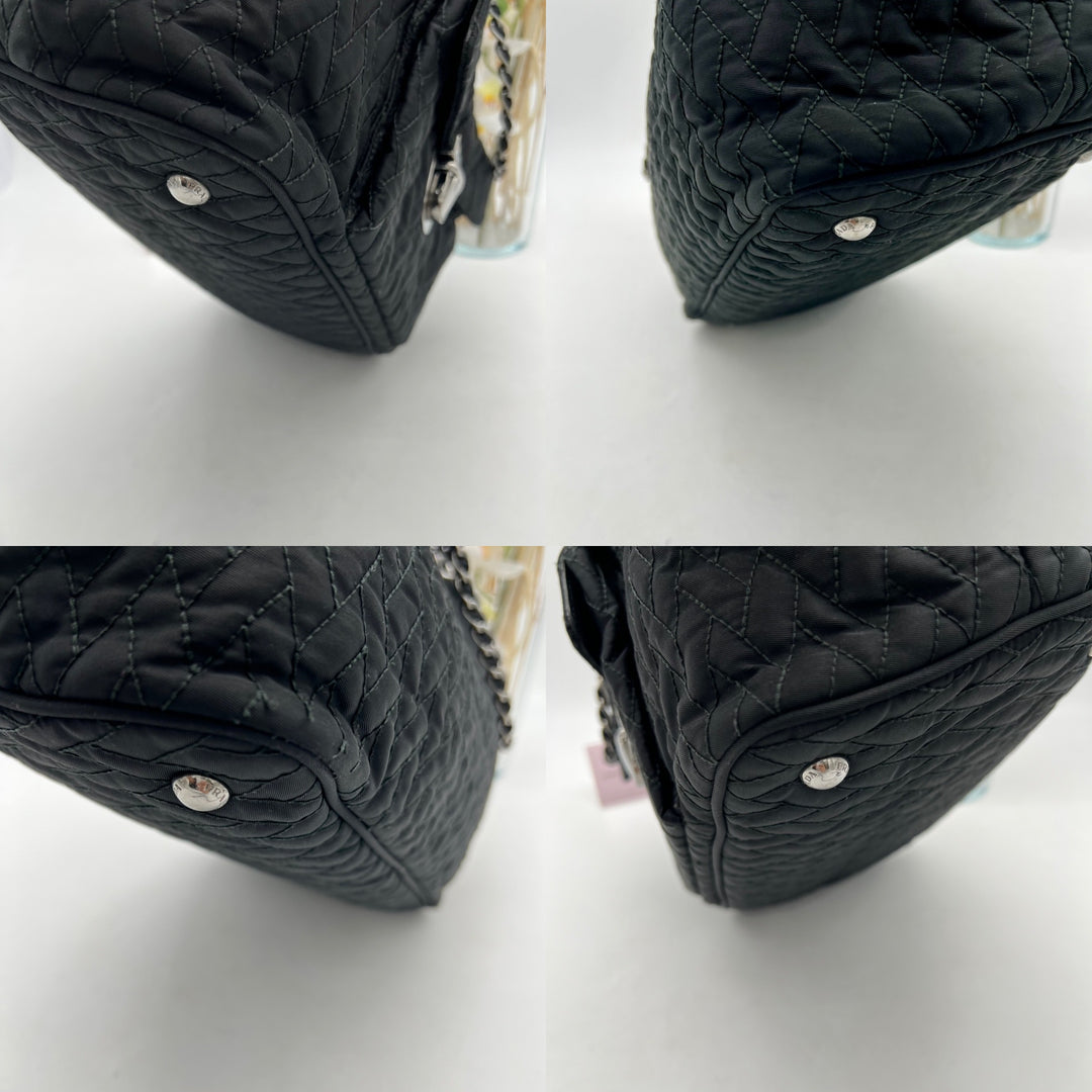 PRADA NYLON QUILTED CHAIN 2 WAY BAG