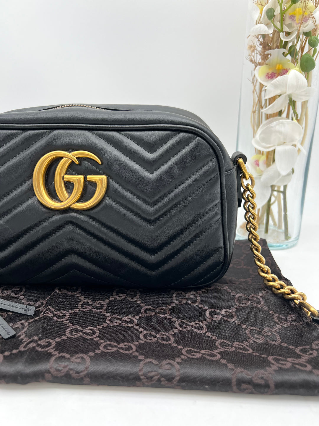 GUCCI MARMONT CAMERA QUILTED SMALL