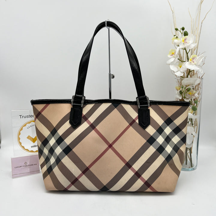 BURBERRY SUPERNOVA TOTE PVC