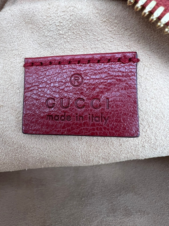 GUCCI VINTAGE OPHIDIA ROUND SHOULDER BAG