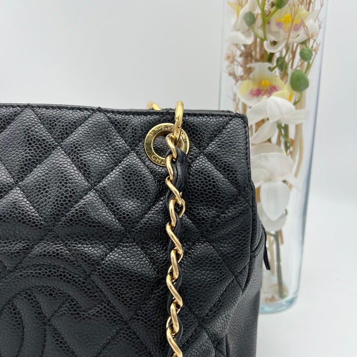 CHANEL CAVIAR PETIT TIMELESS TOTE PTT