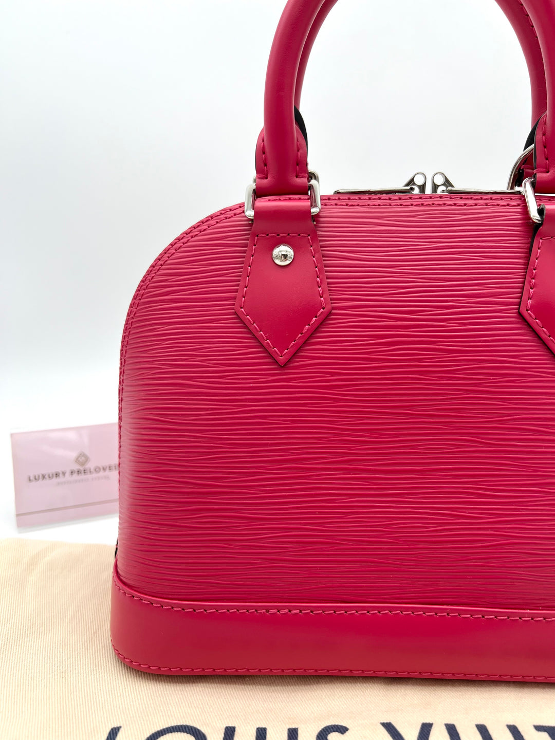 LOUIS VUITTON ALMA BB FUCHSIA EPI