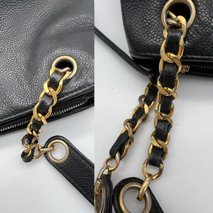 CHANEL VINTAGE COCO CHAIN SHOULDER BAG