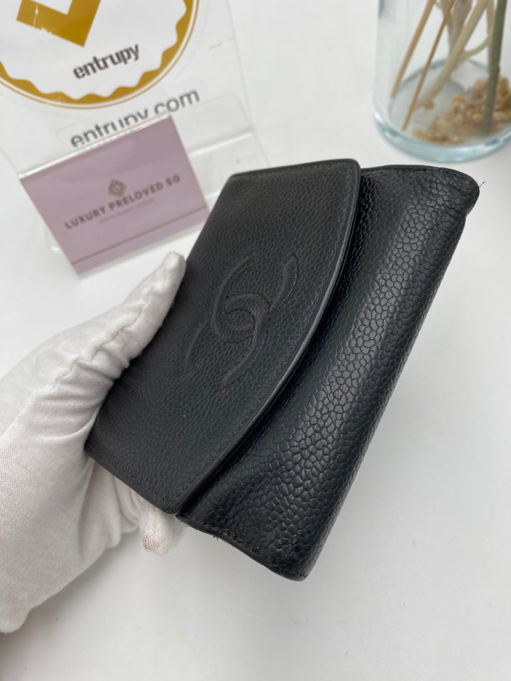 CHANEL CAVIAR TIMELESS WALLET VINTAGE