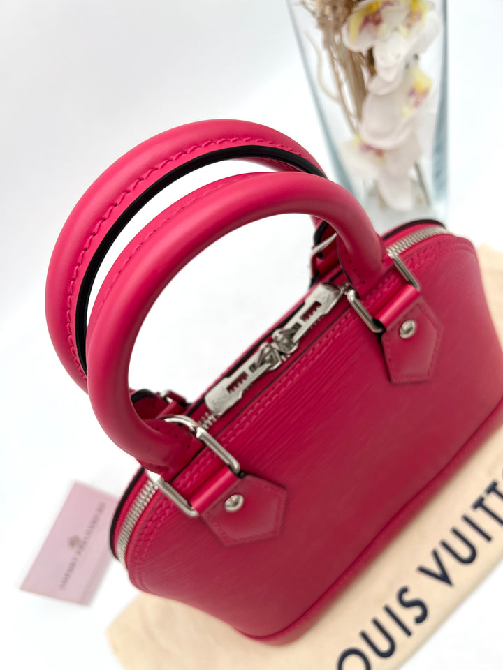 LOUIS VUITTON ALMA BB FUCHSIA EPI