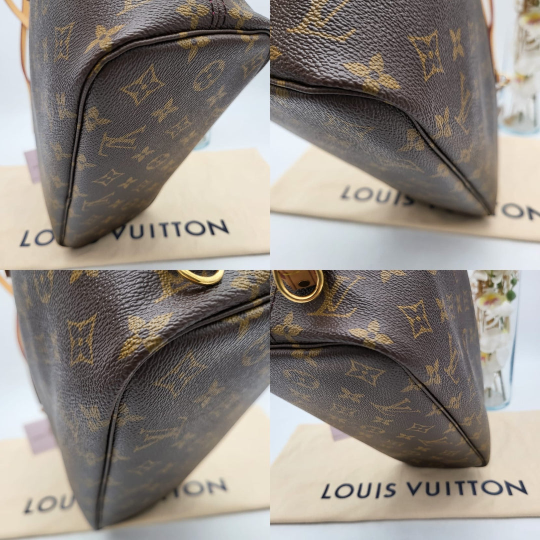 LOUIS VUITTON NEVERFULL PM MONOGRAM W/POUCH