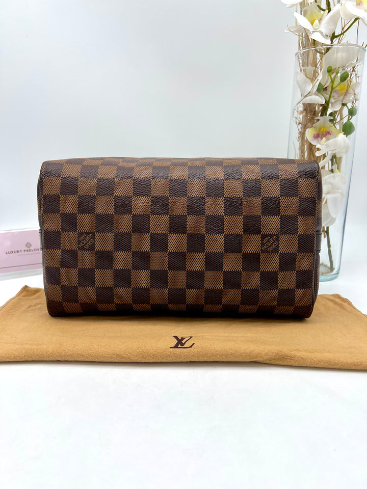 LOUIS VUITTON BANDOULIERE 25 DAMIER EBENE