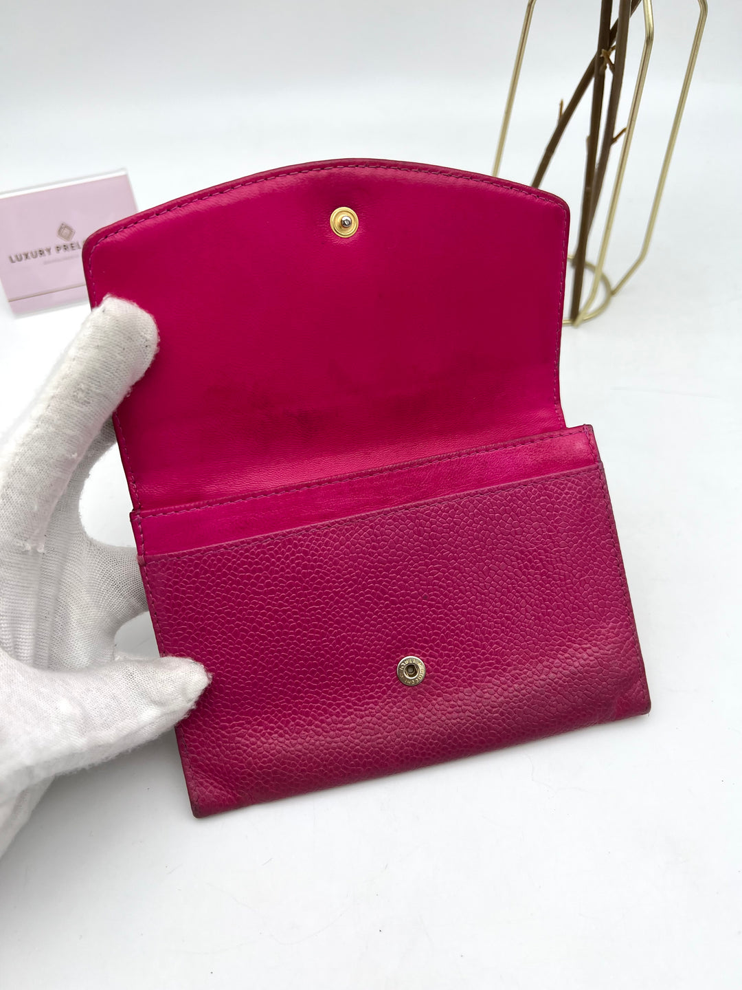 CHANEL CAVIAR TIMELESS WALLET