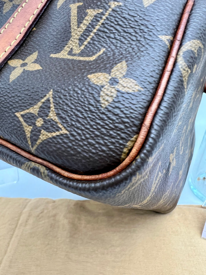 LOUIS VUITTON BANDOLIER SPEEDY 25 MONOGRAM