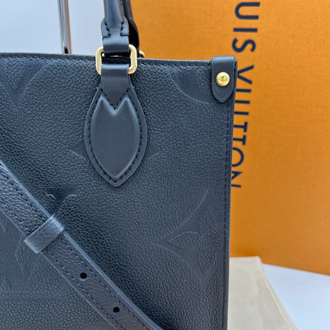 LOUIS VUITTON ON THE GO PM EMPREINTE