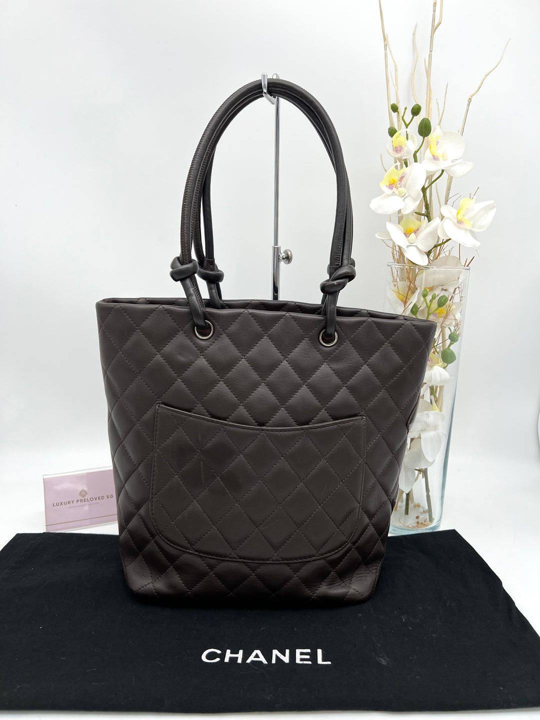 CHANEL COCO MARK CAMBON TOTE