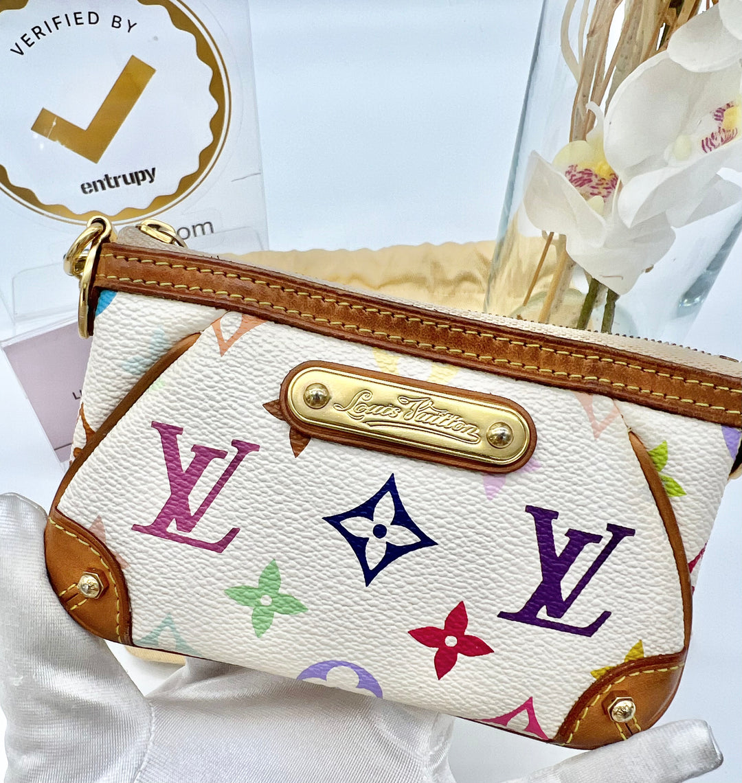 LOUIS VUITTON MILLA  POCHETTE MONOGRAM PM