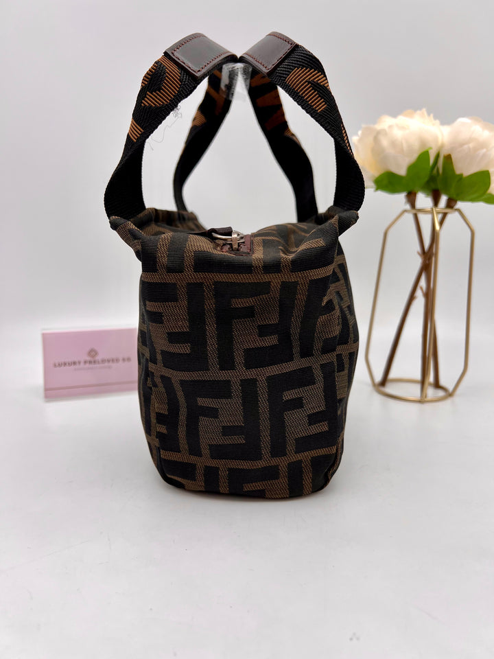 FENDI CANVAS SMAL HANDBAG