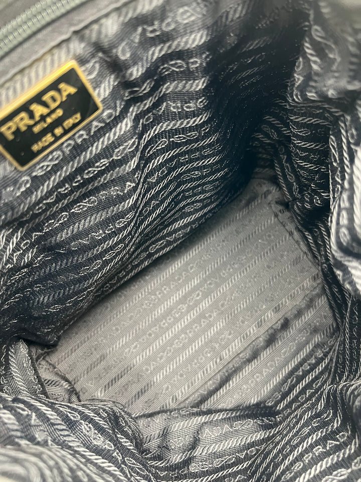 PRADA NYLON CHAIN BACKPACK