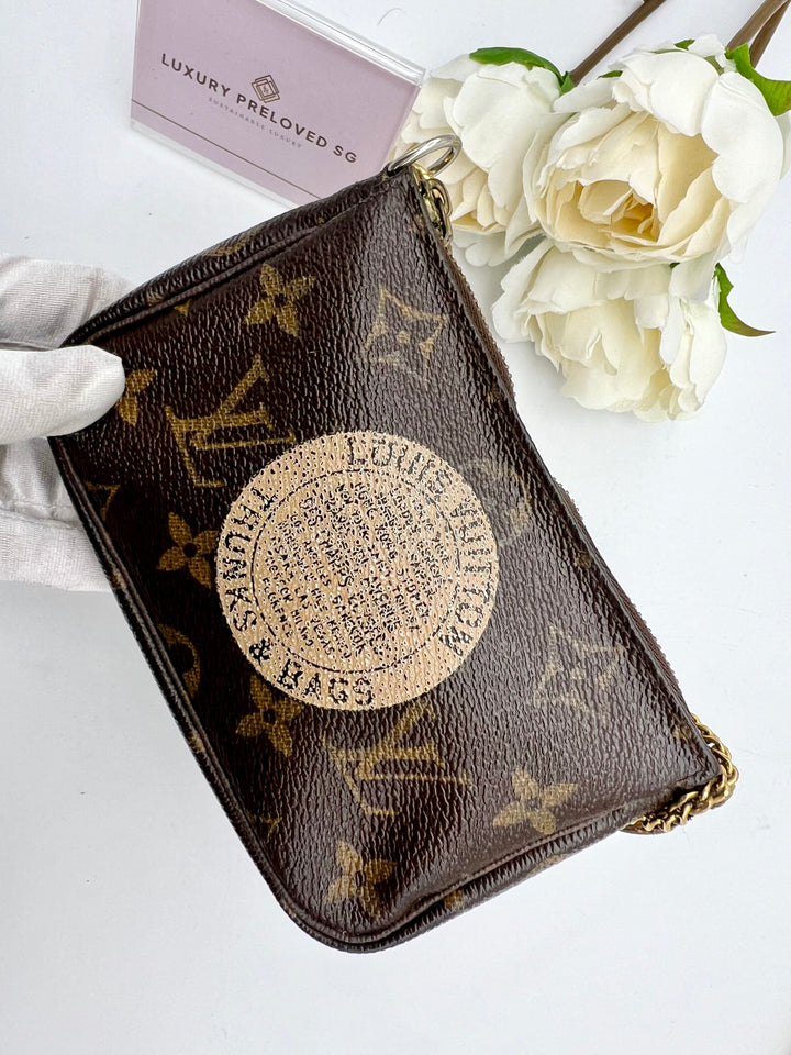 LOUIS VUITTON MINI POCHETTE MONOGRAM