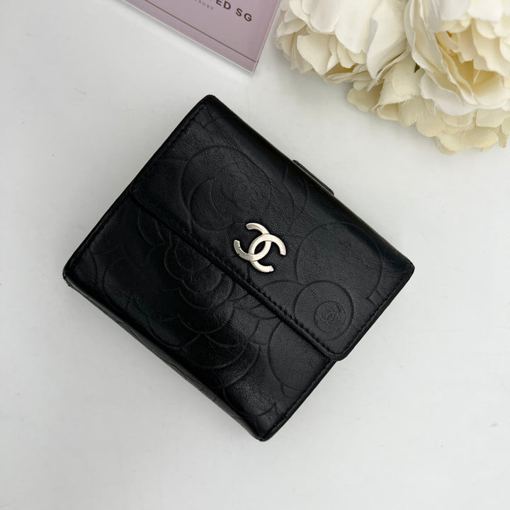 CHANEL CAMELLIA WALLET VINTAGE