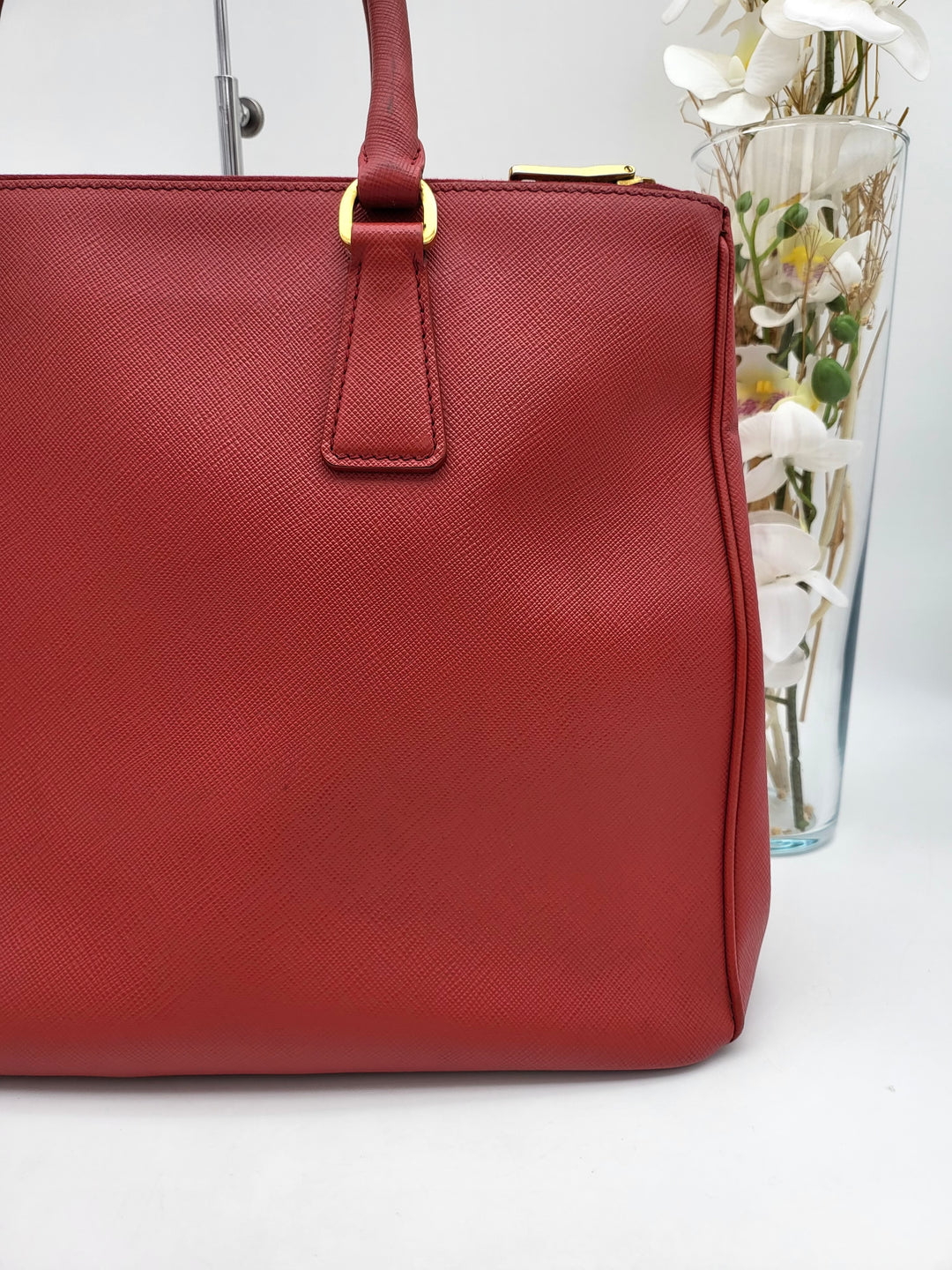 PRADA SAFFIANO DOUBLE ZIP