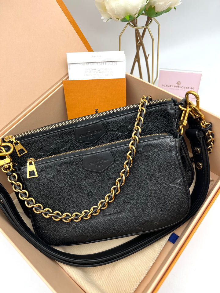 LOUIS VUITTON MULTI POCHETTE EMPRIENTE