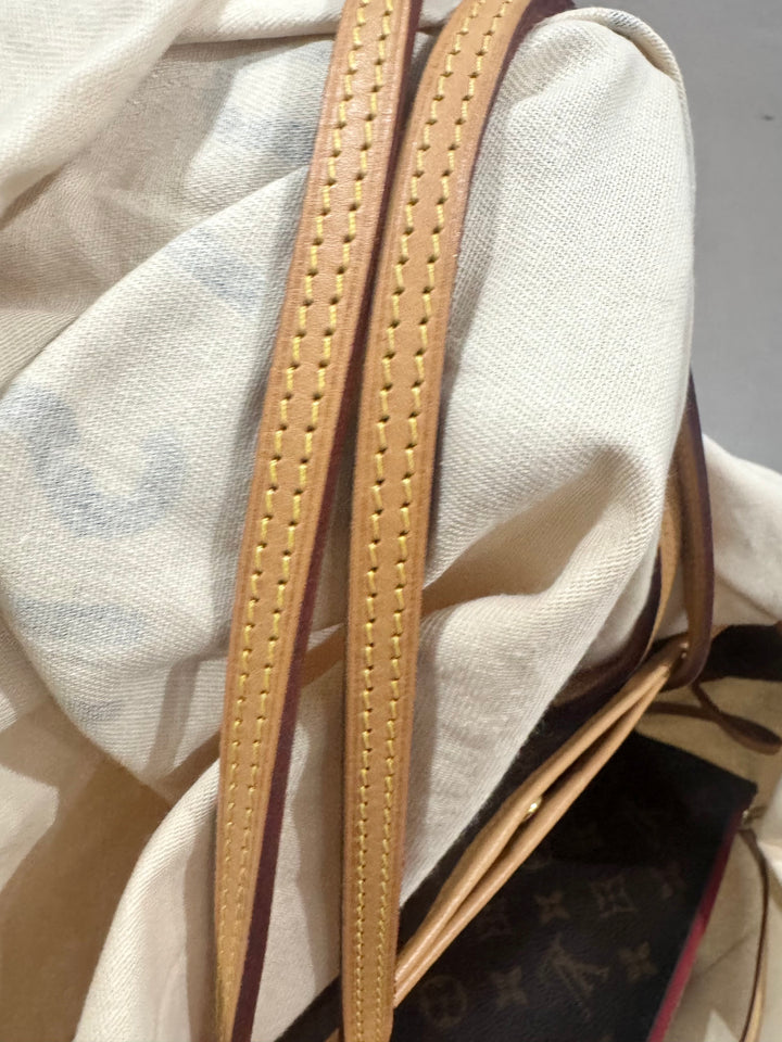 LOUIS VUITTON NEVERFULL MM MONOGR W/ POUCH ( RFID )