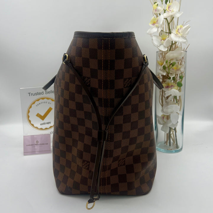 LOUIS VUITTON NEVERFULL GM DAMIER EBENE