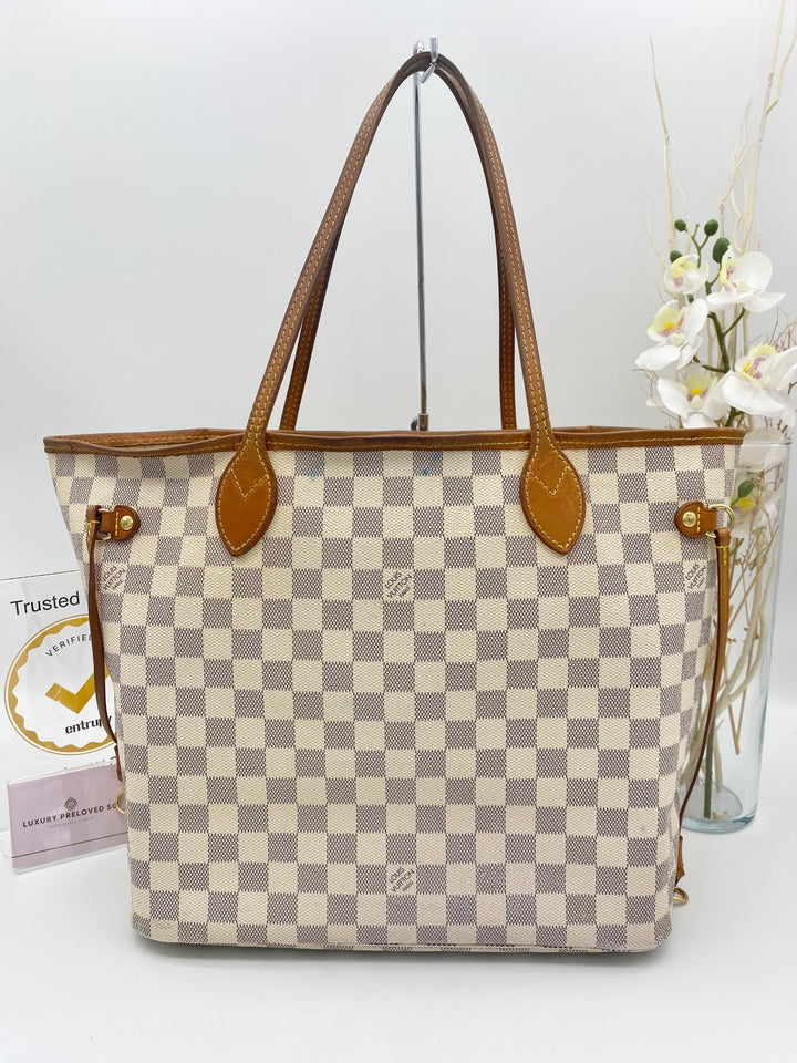 LOUIS VUITTON NEVERFULL MM AZUR