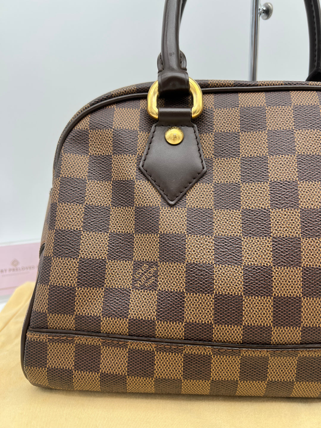 LOUIS VUITTON DOUMO DAMIER HANDBAG