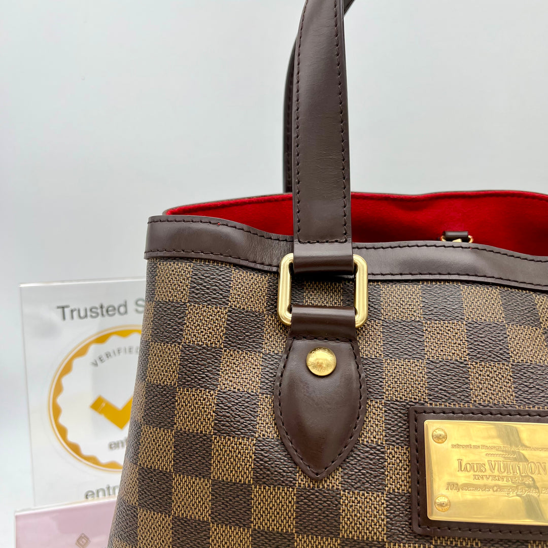 LOUIS VUITTON HAMPSTEAD PM DAMIER EBENE