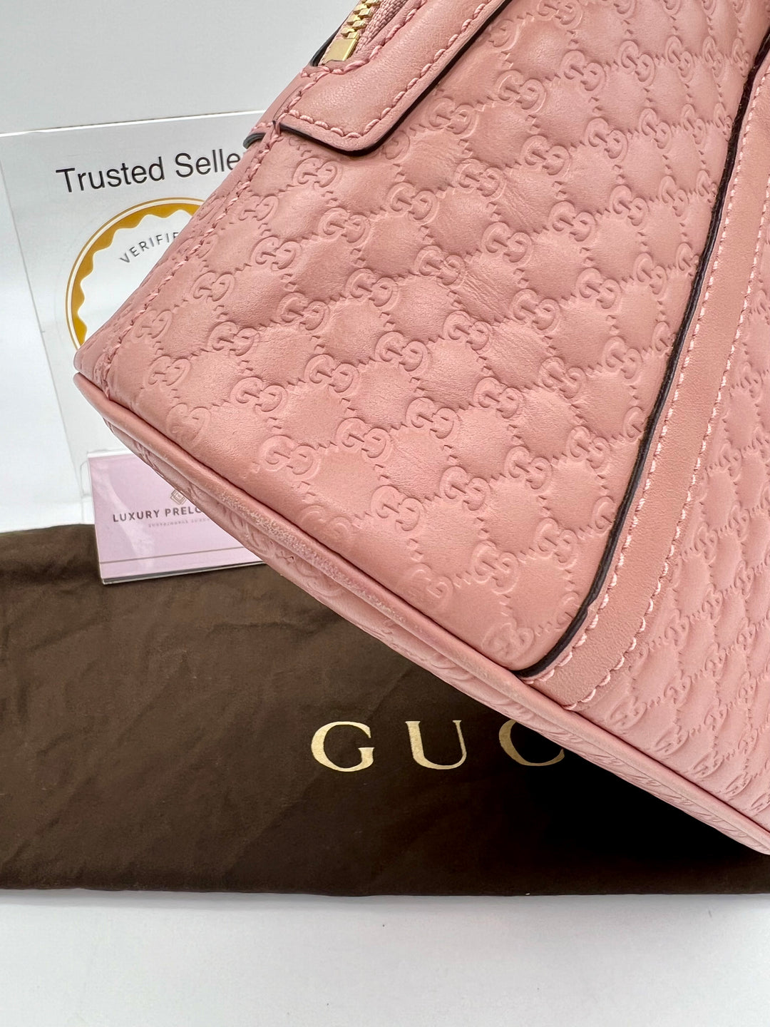 GUCCI MICROGUCCIMA MINI DOME 2 WAY BAG