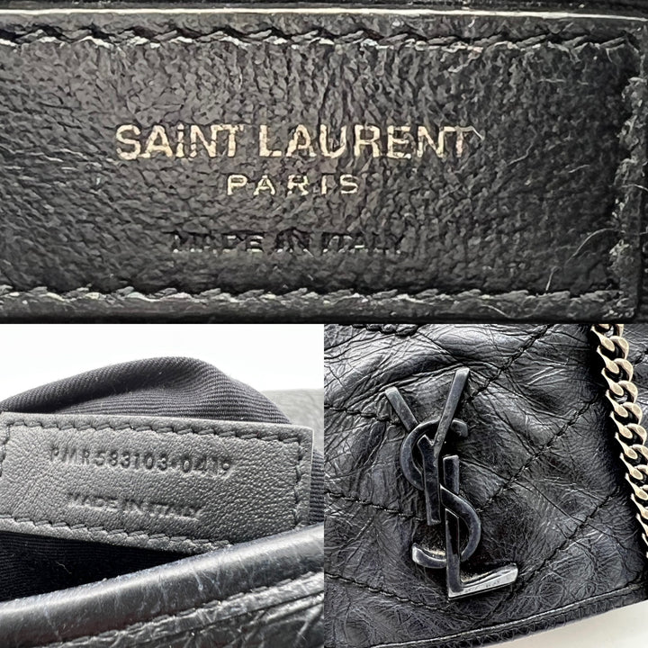 YVES STAINT LAURENT NIKKI CHAIN SHOULDER BAG