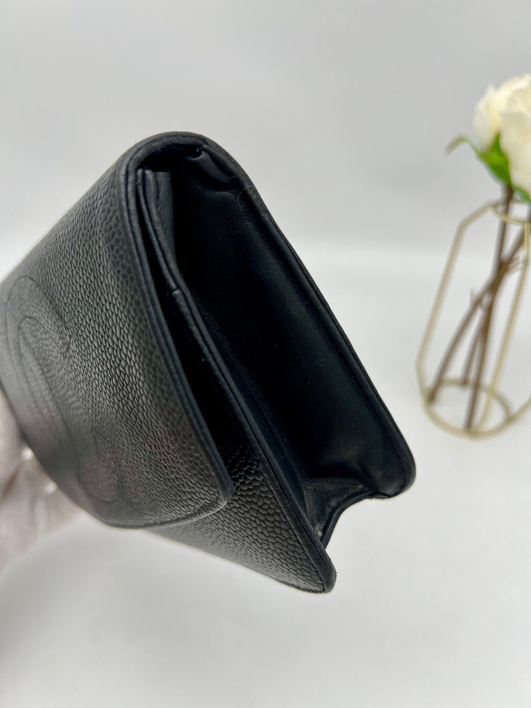 CHANEL CAVIAR TIMELESS CLUTCH