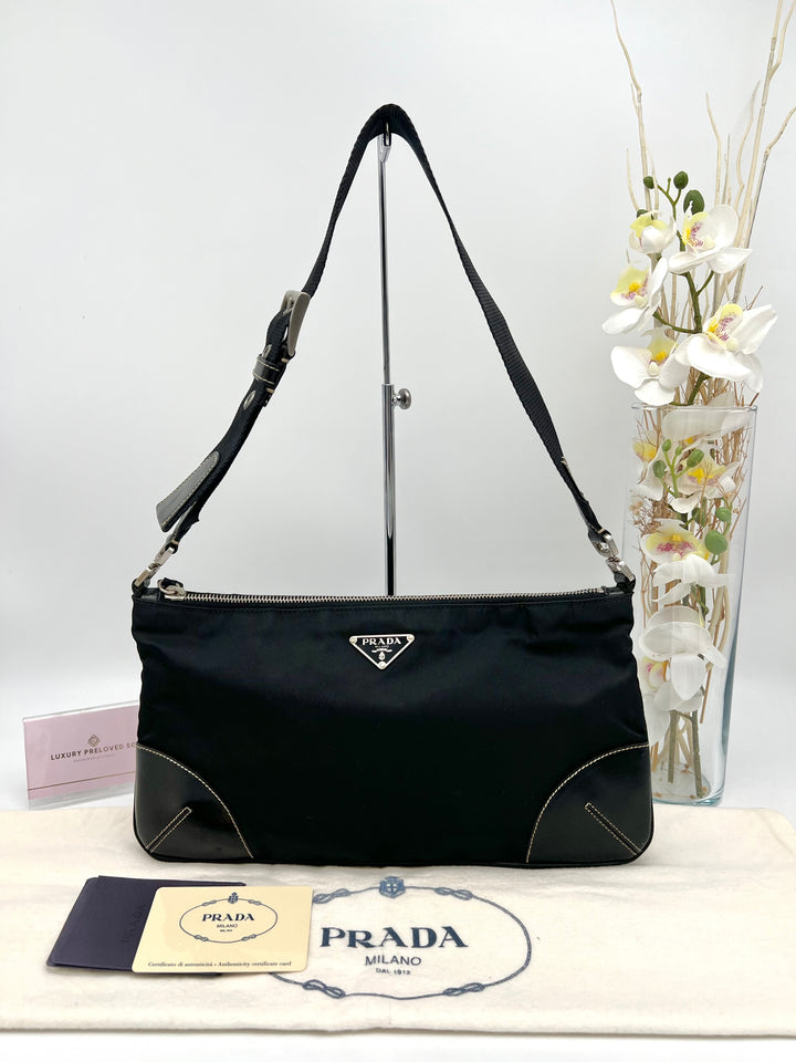 PRADA NYLON SHOULDER BAG